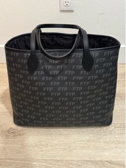 FTP (FuckThePopulation) Logo Repeat Tote Bag