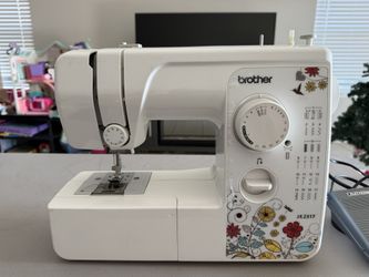   Brother Jx2517 17 Stitch Lightweight Full Size Sewing Machine With Foot Pedal 
