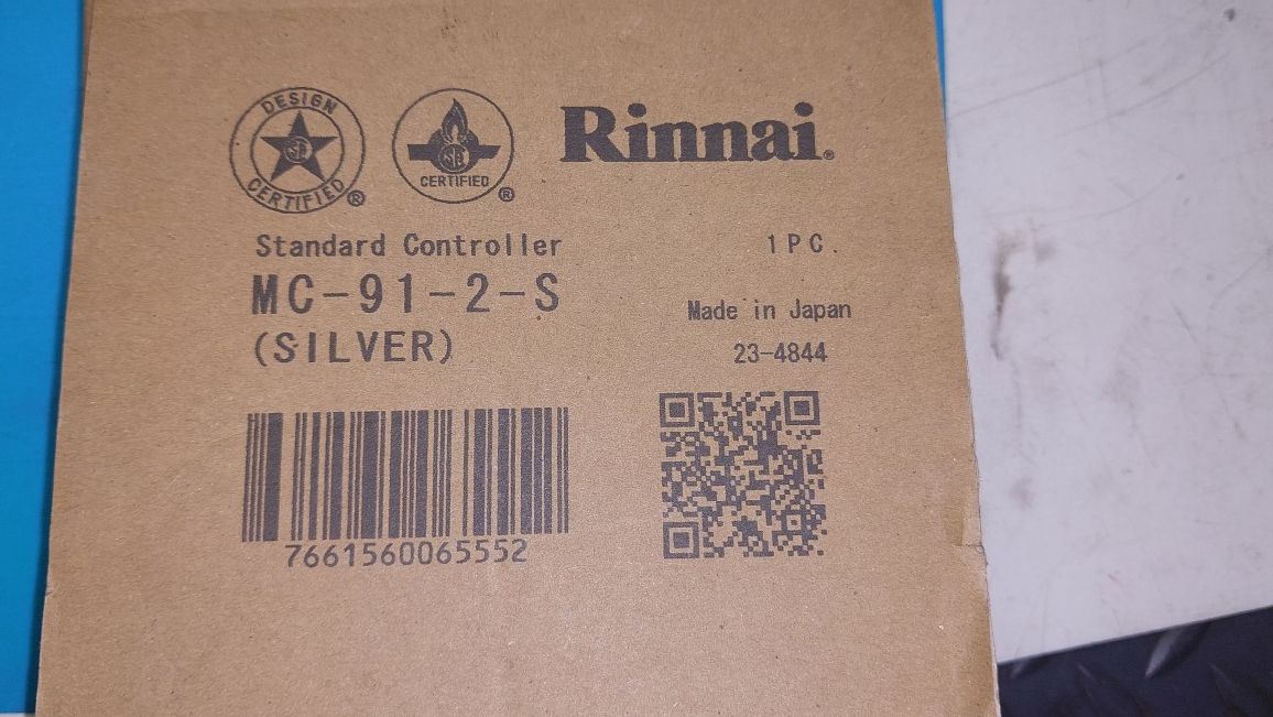 Rinnai Remote Control for Tankless Water Heater 