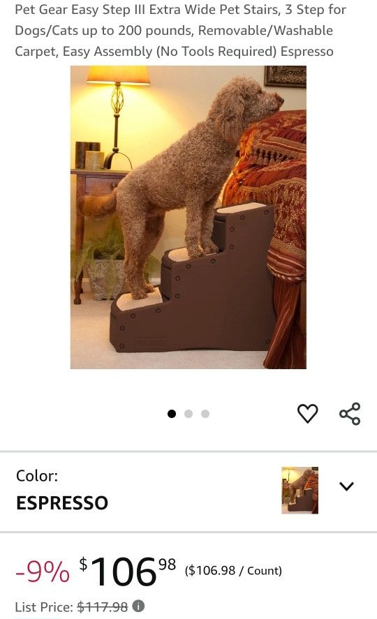 Pet Stairs For Large Dogs