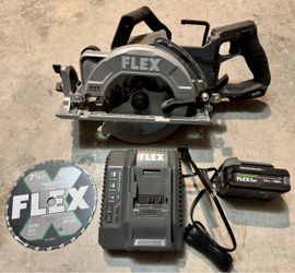 NEW Rear Handle 24-volt 7-1/4-in Brushless Cordless Circular Saw (Battery and Charger Included)