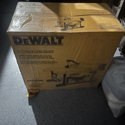 Brand New Dewalt Saw