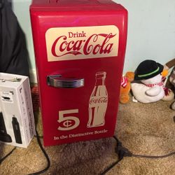 Coca Cola Mini Fridge 