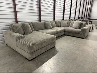 Gray Ashley Furniture Lindyn Sectional