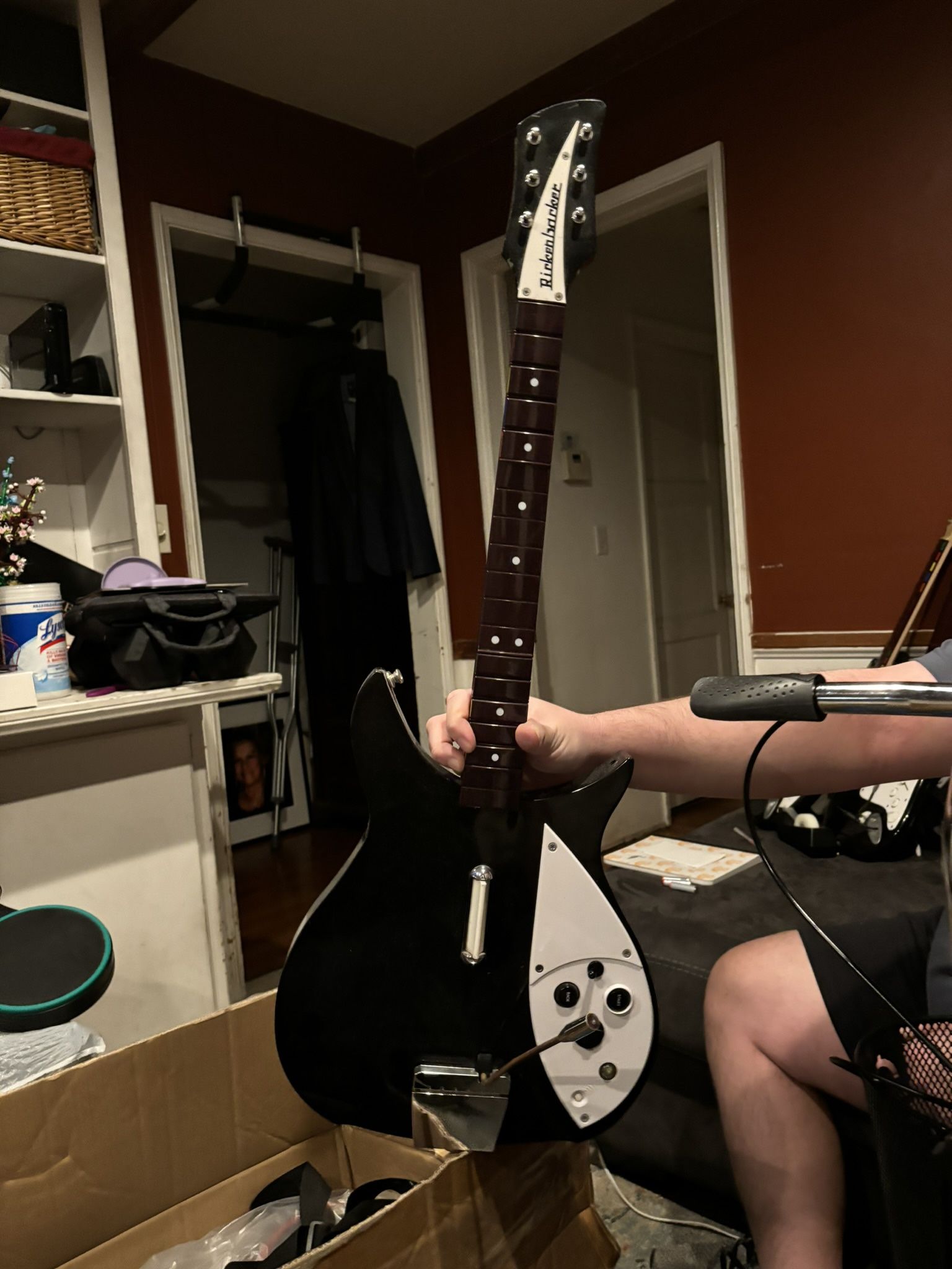 Beatles Rock Band Rickenbacker Guitar Controller Xbox 360