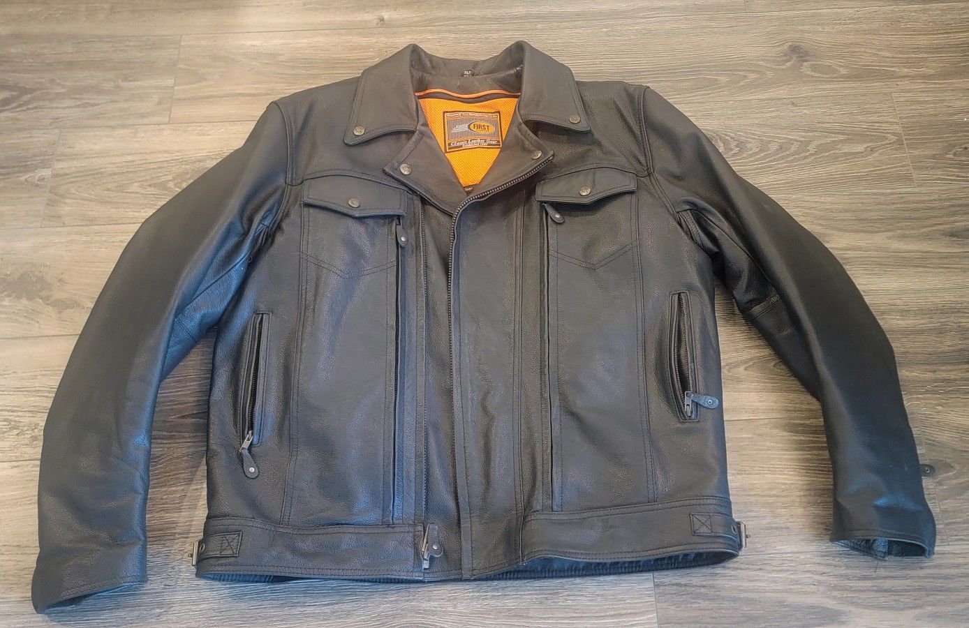 Men's Leather Motorcycle Jacket