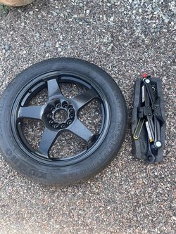 New Kumho Spare Tire, Rim & Jack