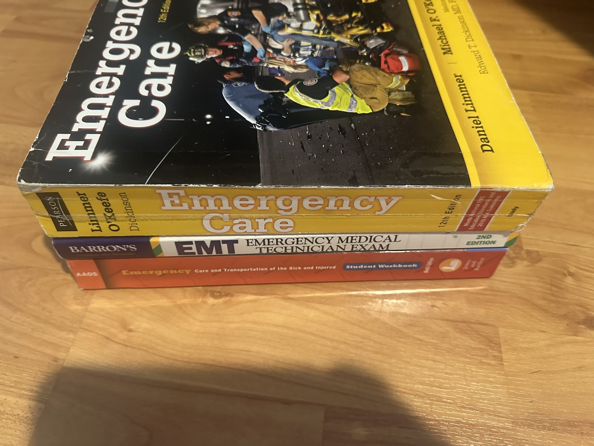 EMT Emergency Care Textbook and Supplementals