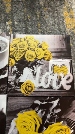 Yellow Rose Decor