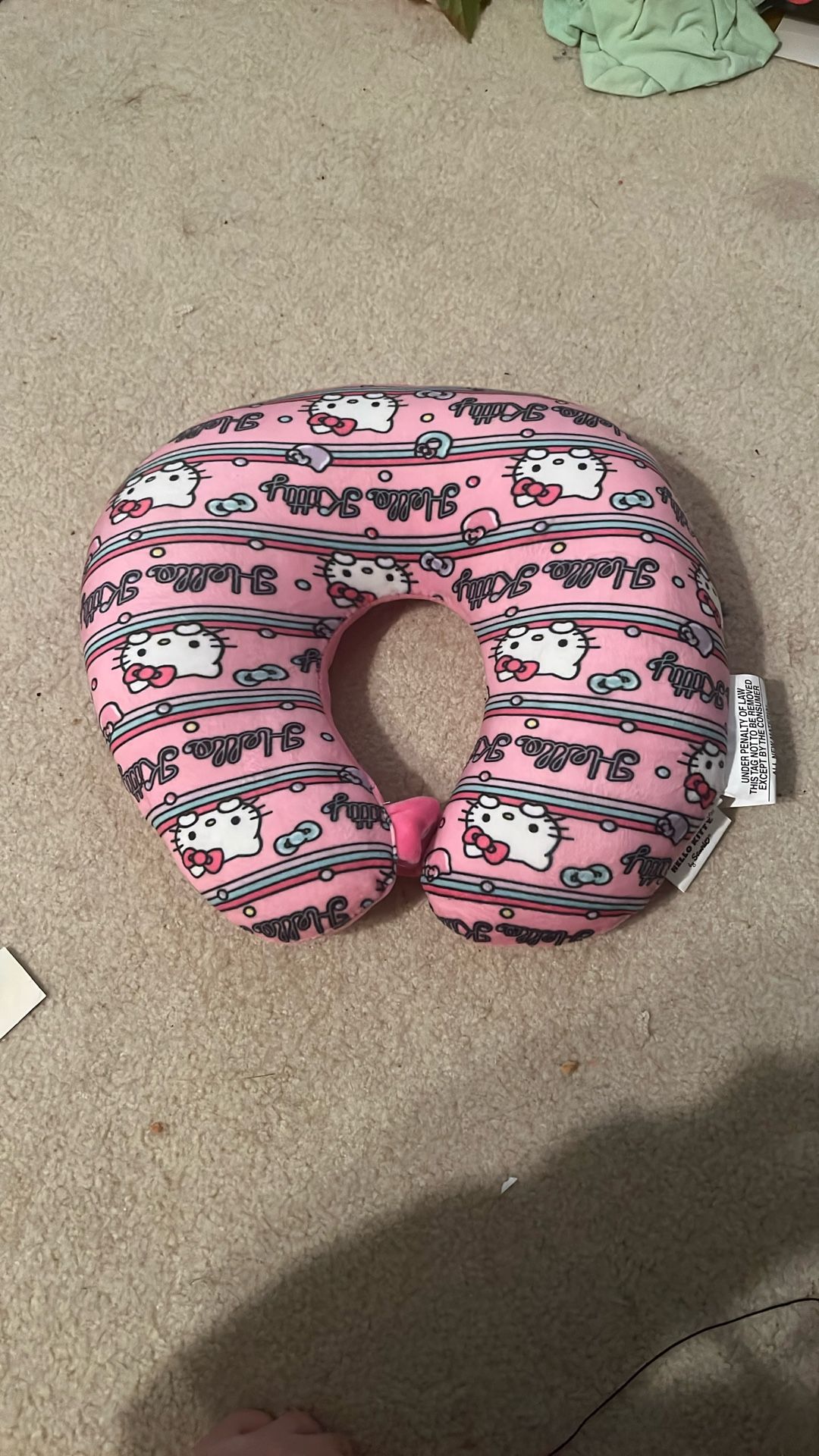 Hello Kitty Travel Neck Pillow- Soft And Cute