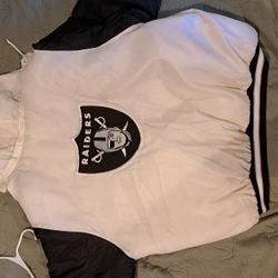 Vintage Raiders Reebok Bomber Jacket 