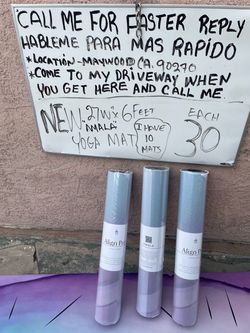 Yoga mats $30 each all new