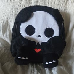 New hot topic lunchbox emo cat bat skeleton skelanimals toy y2k rare