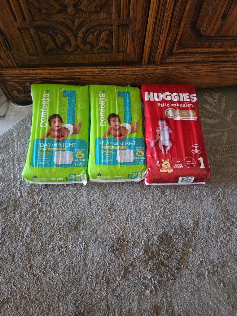 Diapers Size 1