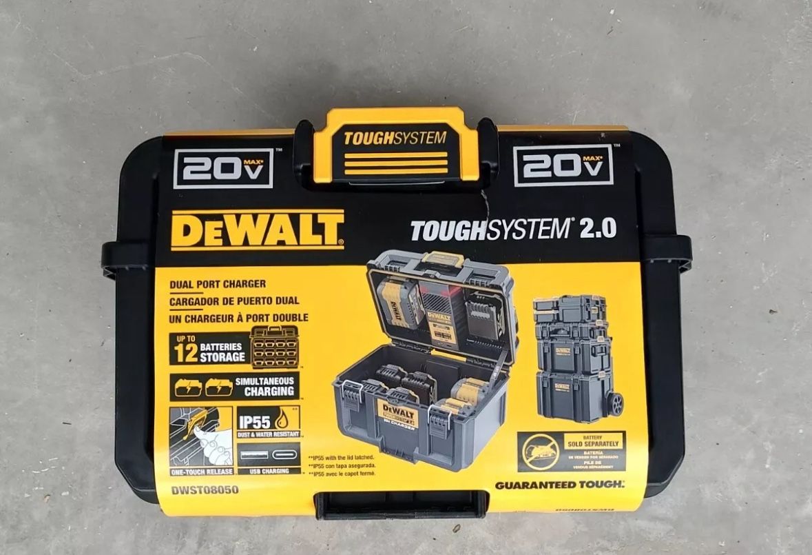 Brand New DeWalt TOUGHSYSTEM 2.0 Charger Box