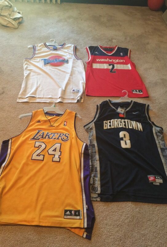 Jerseys, kobe jersey is $50 only