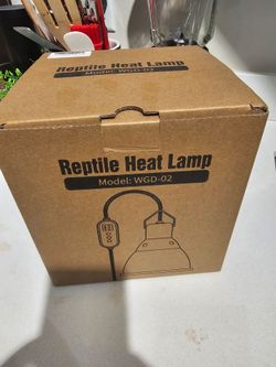Reptile Heat Lamp - new