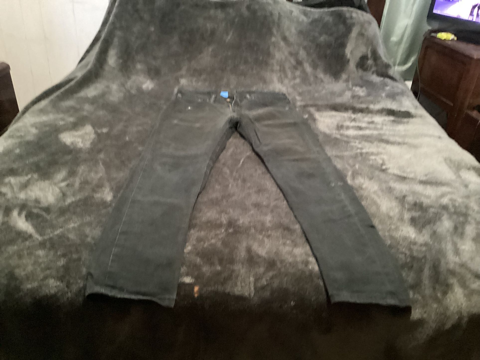 Levi Strauss &Co Mens Black Jeans 510 Size 31/32