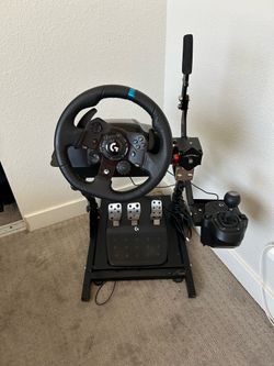 Xbox/gaming pc Logitech steering wheel set up