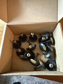 Antique Brass Drawer Pulls and Knobs Set