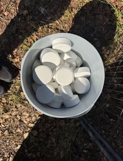 50lbs Buckets Of Chlorine Tabs