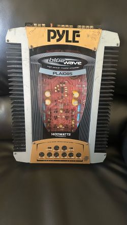 Used Pyle Audio 4 channel amp works good PLA1085 BIG AMP