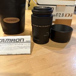 Tamron SP AF 90mm f/2.8 Di MACRO Lens- Canon EF 