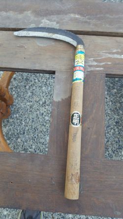 Very very sharp sickle from Japan