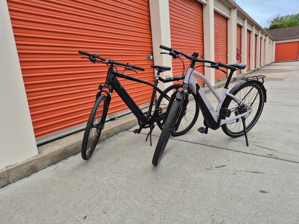 His & Hers Specialized E-Bikes