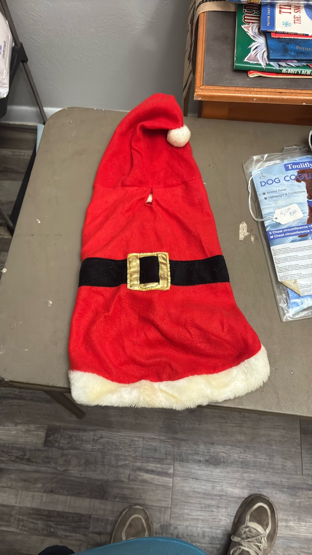 Fur babies Santa outfit