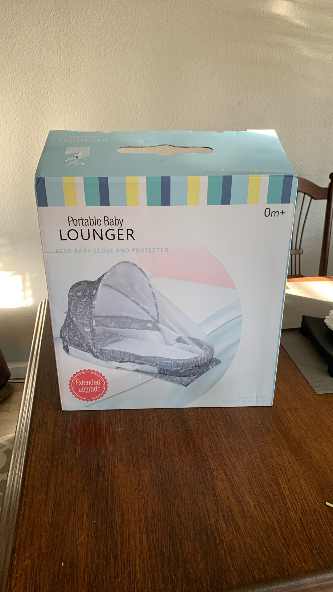 New In Box Baby Portable Lounge