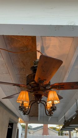 Vintage ceiling fan light