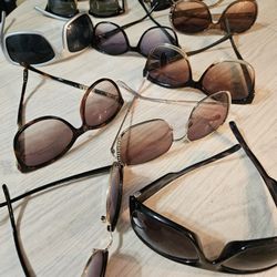 11 Pair Sunglasses  Pre-owned Good Condition 