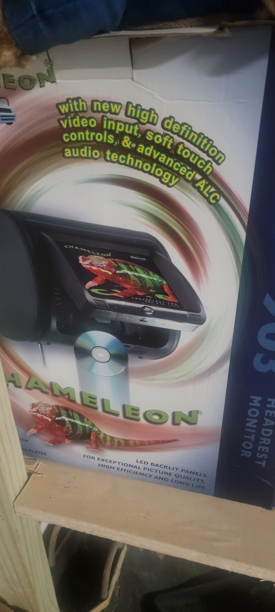 DVD Headrest Monitors Chameleon Brand