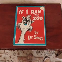 If I Ran The Zoo By Dr Seuss 1978 Paperback Classic 