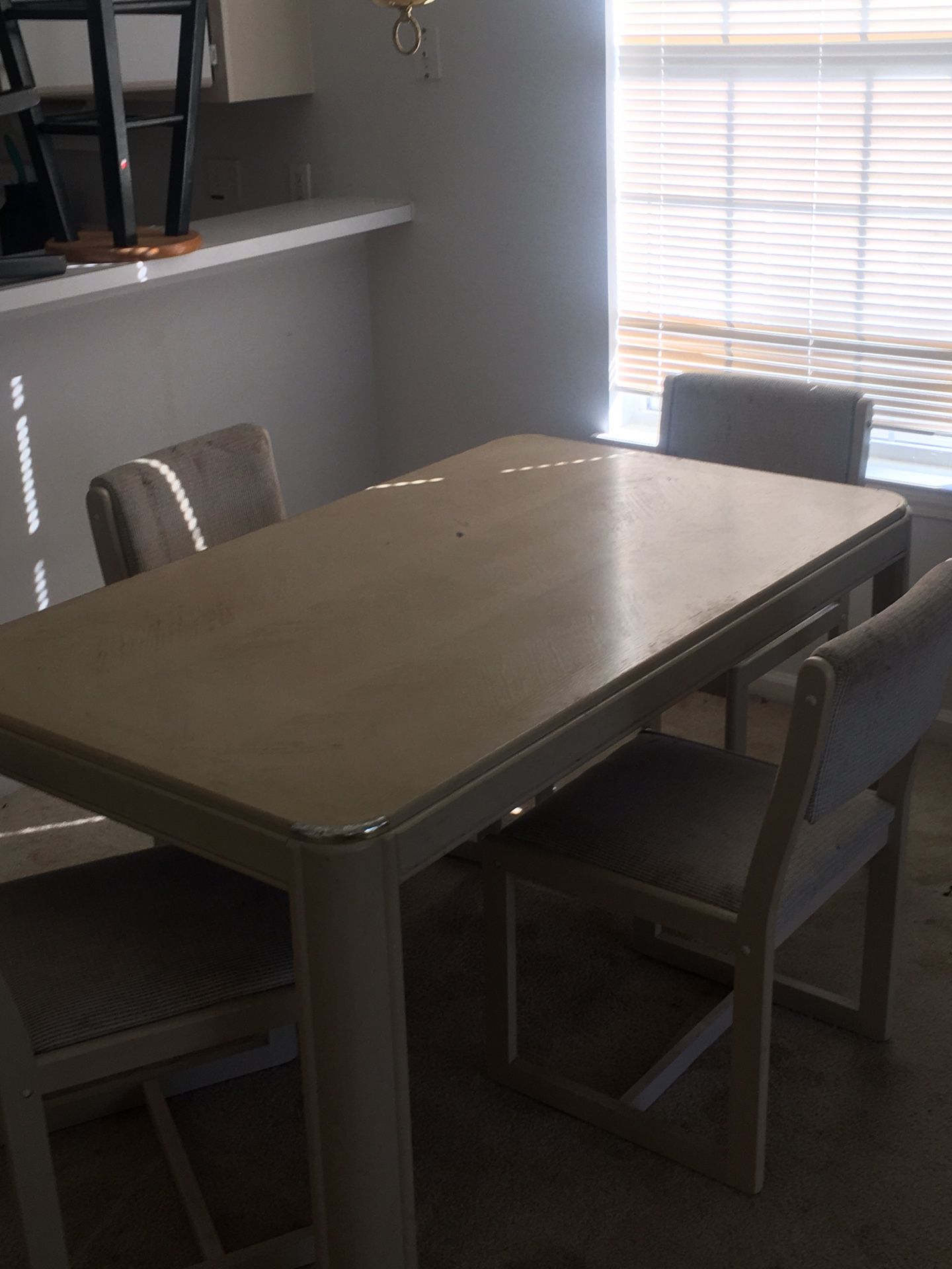 Dining Table And Four Chairs