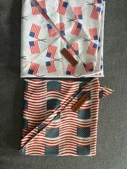 Give your pet an awesome style! Pack of 2 patriotic bandanas by ADOGGYGO,