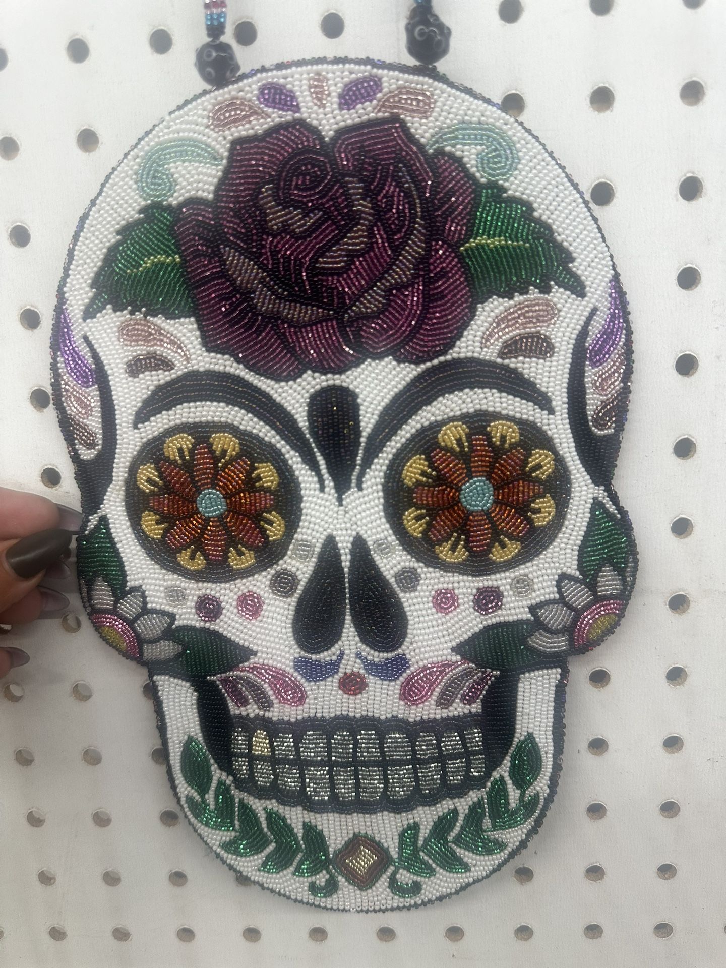 Large Beaded Sugar Skull