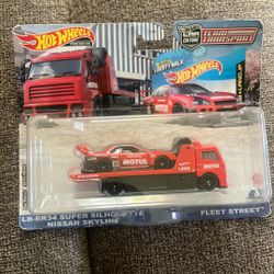 Hot Wheels Team Transport Nissan Skyline 