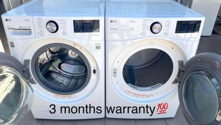 LG Front-Load Washer & Dryer Set  ✅ LG front-load washer & dryer set ✅ 3-month warranty included ✅ Delivery available in Miami-Dade and Broward counti