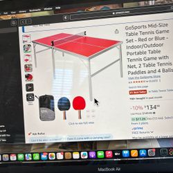 Portable Ping Pong Set