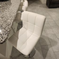 Swivel Adjustable Leather Chairs