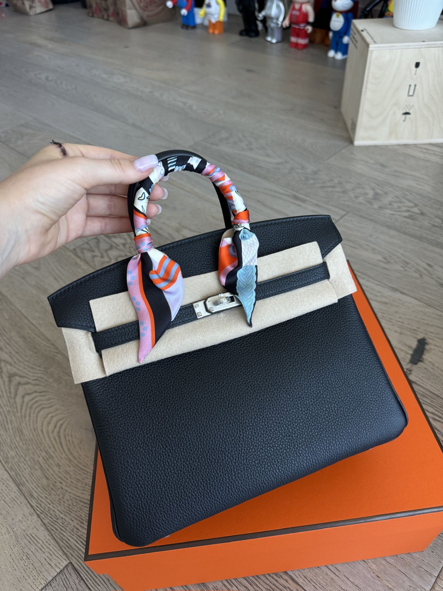 Hermes Birkin 25 - Togo Black