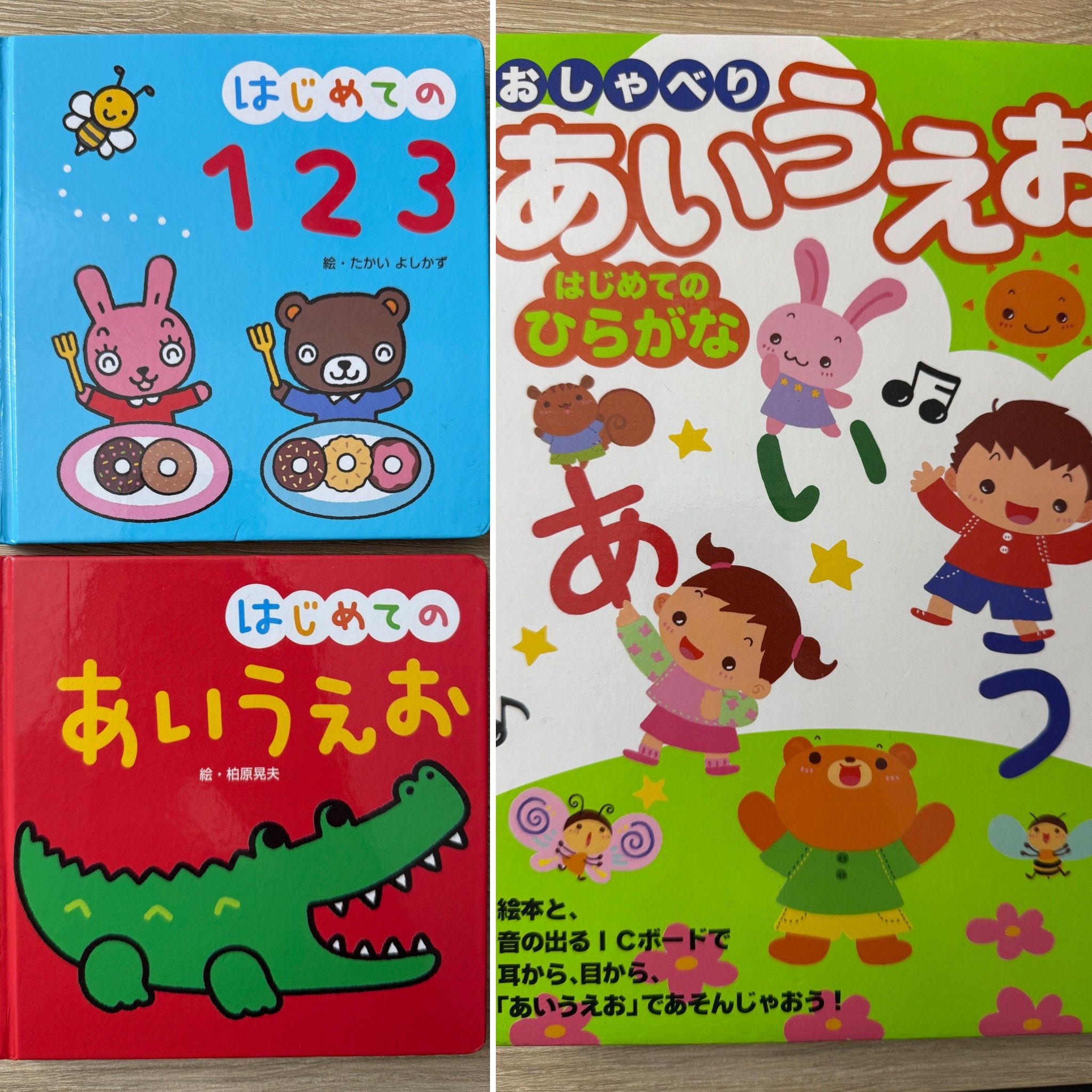 Japanese Baby Kids Letter And Numbers Book And Electronic Book