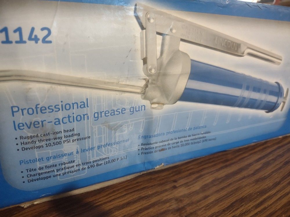 Professional Lever- Action Grease Gun