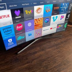 55”Samsung 4K 2160p SUHD Smart Tv 120hz Model UN55JS7000