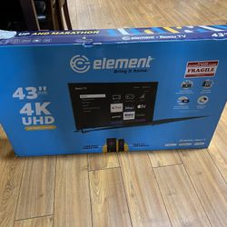 Element 43" 4K UHD Roku TV