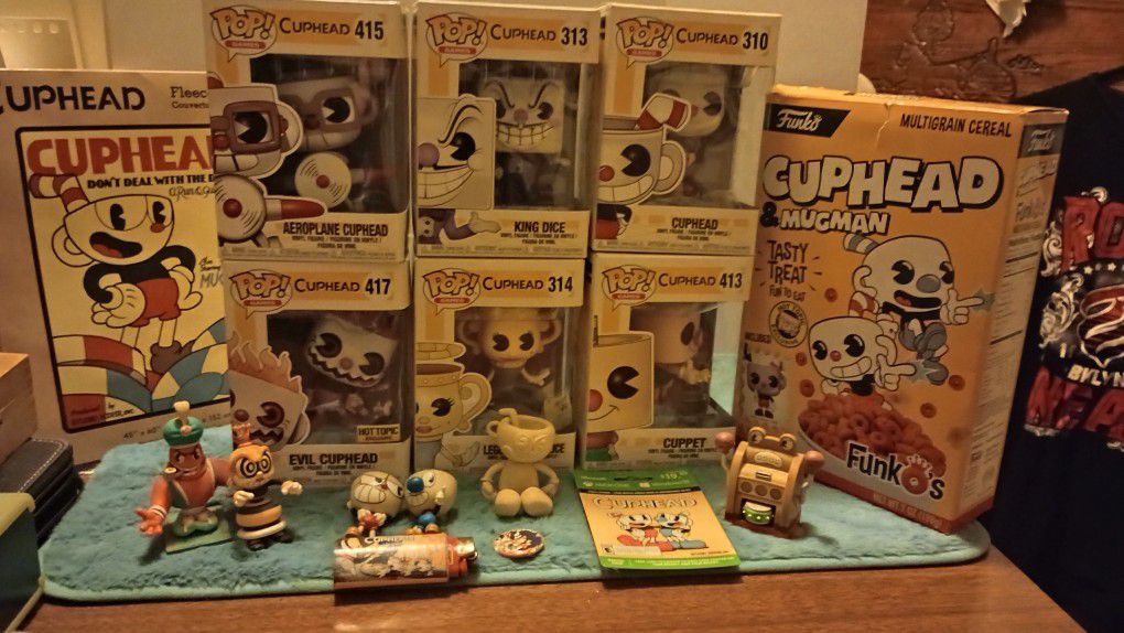 Cuphead Funko And Extras