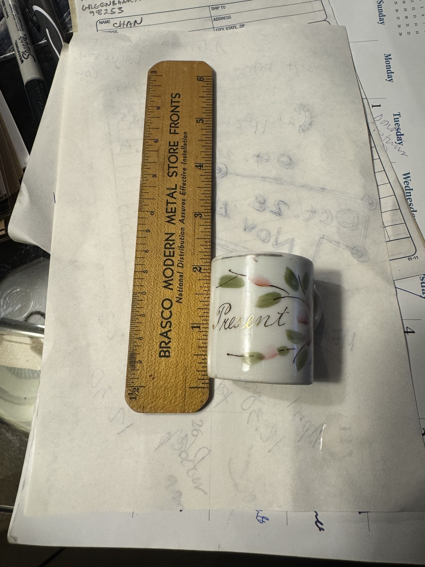 Antique Tiny China Cup