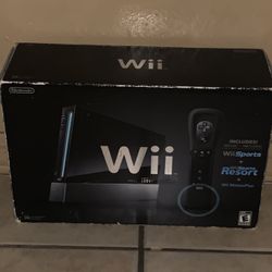Nintendo Wii Video Game Console In Box For Sale
